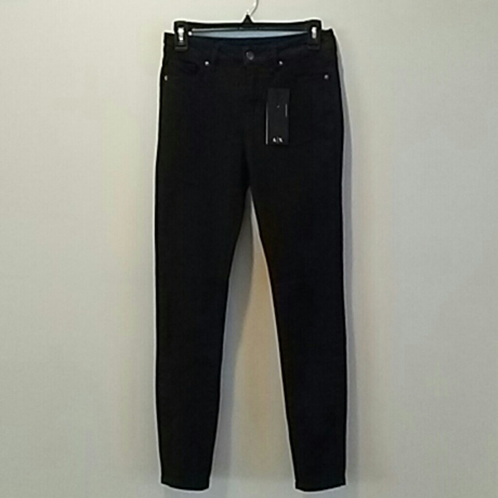 Armani exchange black jeans